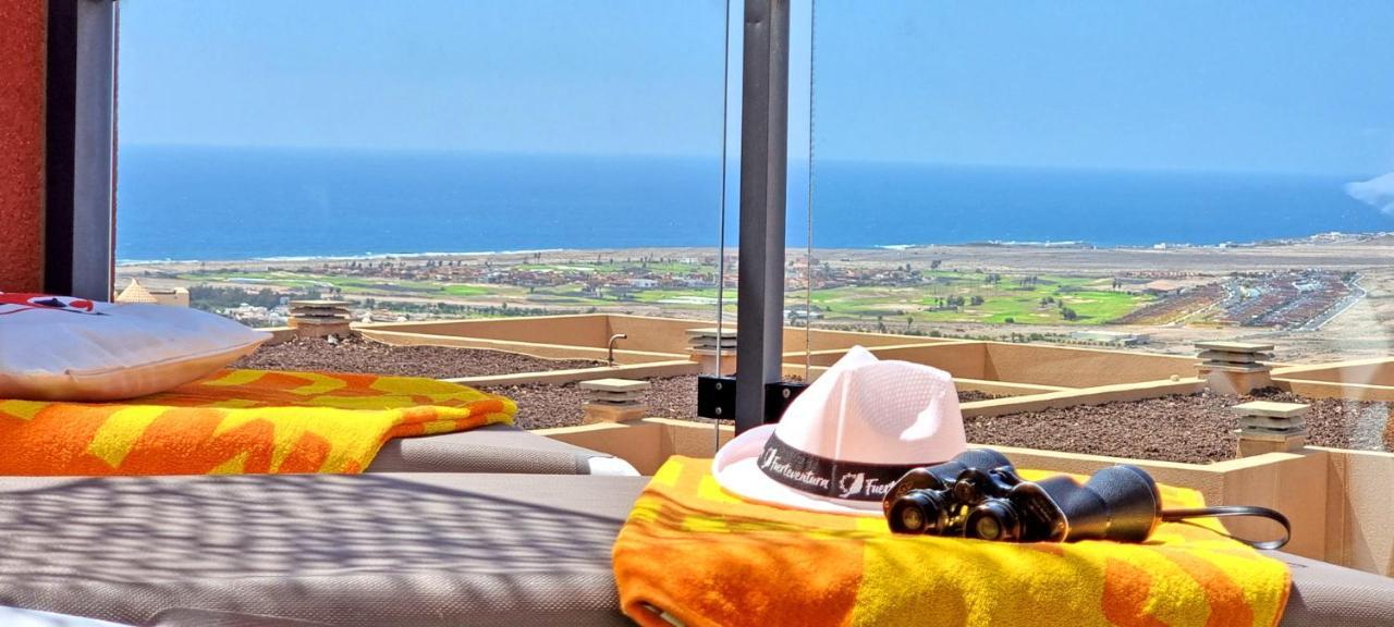 Ferienhaus Casa Caleta - Caleta Fuste - Meerblick - Pool - Glasfaserinternet 칼레타데푸스테 외부 사진