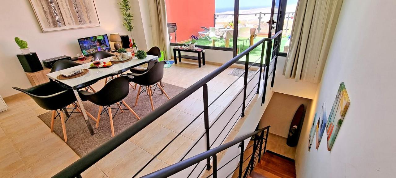 Ferienhaus Casa Caleta - Caleta Fuste - Meerblick - Pool - Glasfaserinternet 칼레타데푸스테 외부 사진