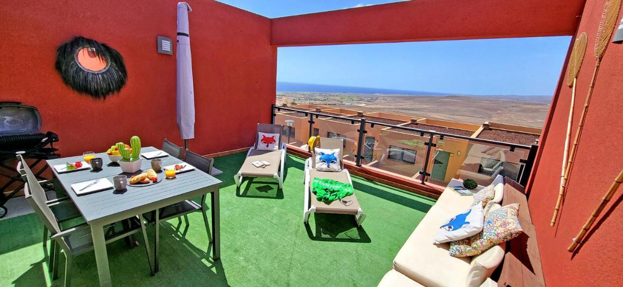 Ferienhaus Casa Caleta - Caleta Fuste - Meerblick - Pool - Glasfaserinternet 칼레타데푸스테 외부 사진